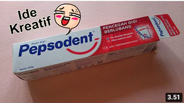 IDE KREATIF DAN TAK TERDUGA DARI KARDUS ODOL PEPSODENT